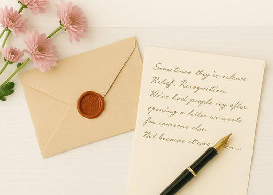 These Letters Made Someone Cry (In a Good Way)
